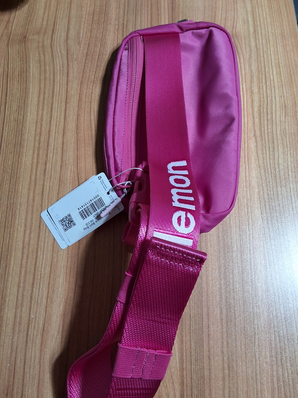 lululemon athletica Hot Pink Crossbody Belt Bag